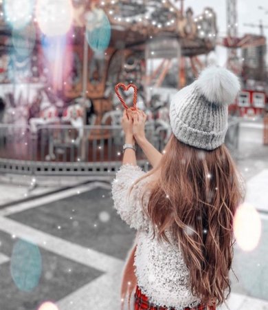 Новый год девчачие