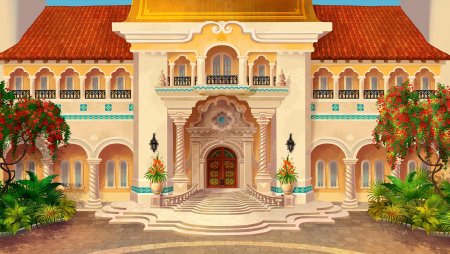 Сказочный Королевский дворец