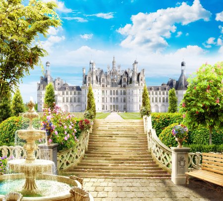 Фрески с замком Affresco