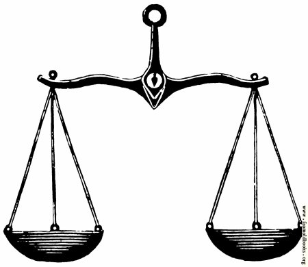 Чаши весов уравновешены