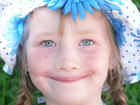 Солнышко с веснушками