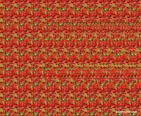 Стереограмма Будда