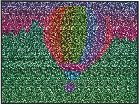 Стереокартинки воздушные шары