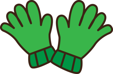 Перчатки мультяшка