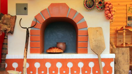Декорация русской печи