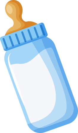 Бутылочка детская метрика