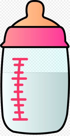 Детская бутылочка мультяшная