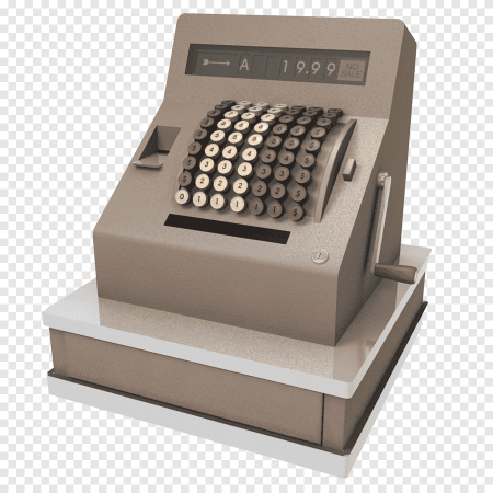 Кассовый аппарат 3d модель