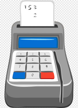 Касса нарисованная