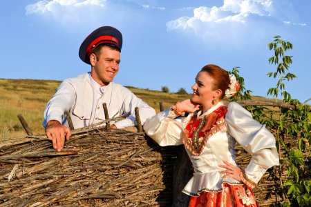 Донские казаки и казачки