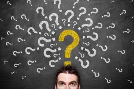 Много знаков вопроса