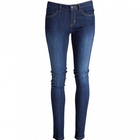 Синие джинсы женские