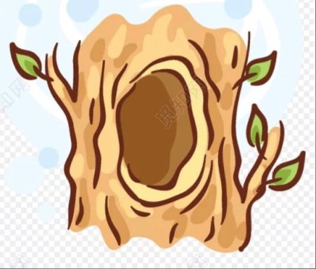 Дупло мультяшное