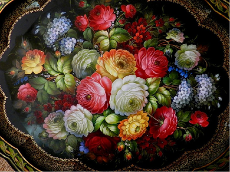 Жостовская роспись Фролова Наталья