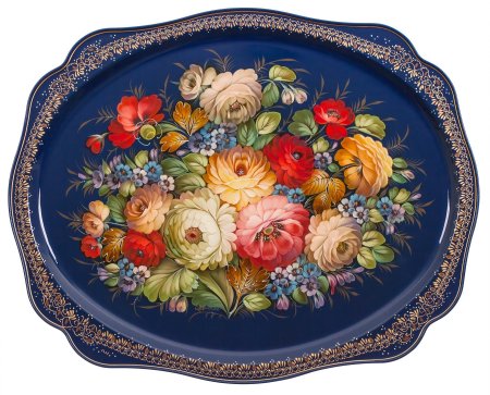 Жостовские подносы Соломатина