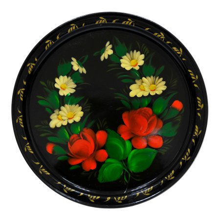 Букет Жостово поднос