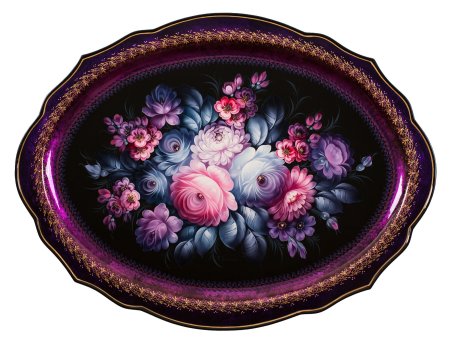 Жостово-фабрика росписи подносов