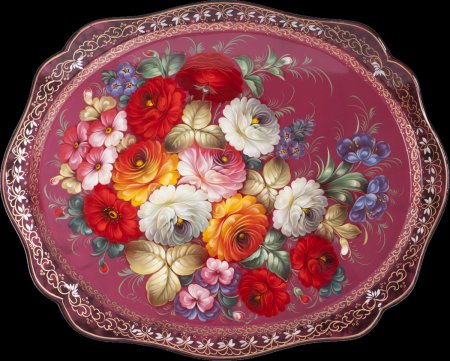 Подносы Жостово - Ольга Плищенко