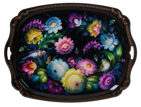 Жостовские подносы Кошкина