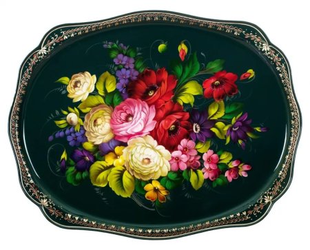 Жостовский поднос рококо