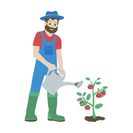 Веселый садовник