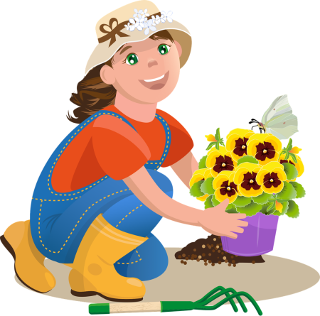 Цветовод для детей