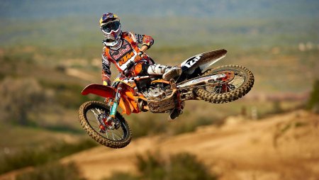 КТМ Бомбовая расцветка мотокросс