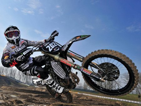 Мотокросс Ямаха мотофристайл