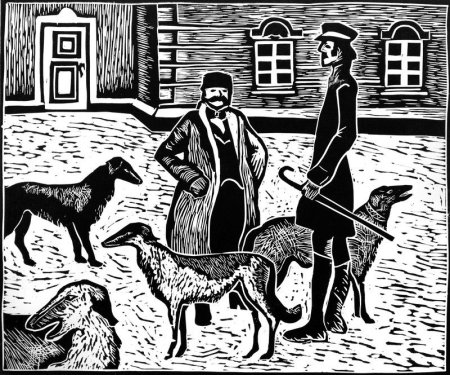 Пушкин Дубровский иллюстрации Троекуров