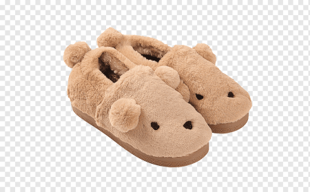 Тапок на белом фоне