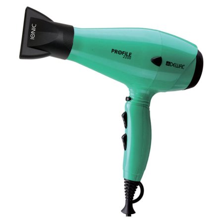 03-120 Black фен DEWAL profile 2200 черный, 2200 Вт, ионизация, 2 насадки