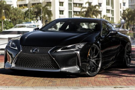 Lexus lc500 Coupe черный
