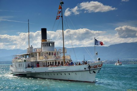 Пароход Freya