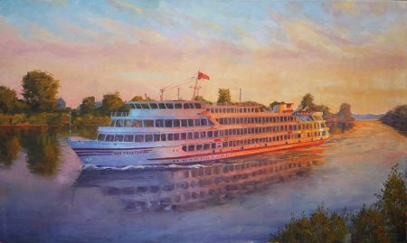 Пароход Лев толстой