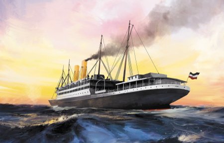 Корабль пароход