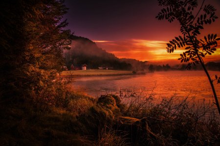 Природа закат