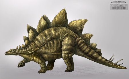 Чарльз Найт Стегозавр