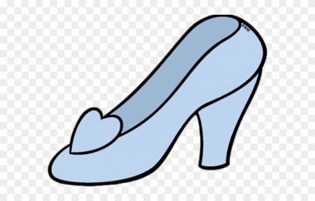 Туфелька Золушки из мультфильма