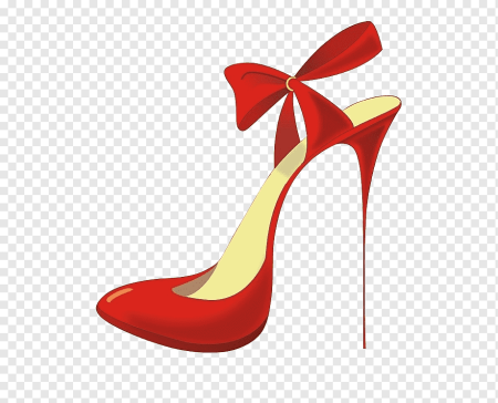 Туфли на шпильках мультяшные