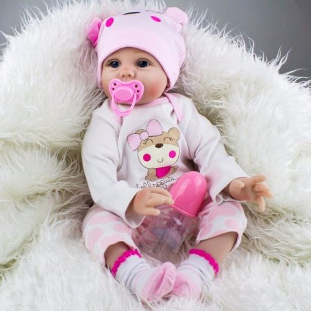 Кукла реборн Синеглазка 55 см