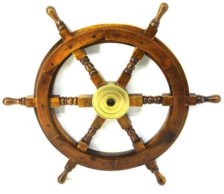 Штурвал 305мм орех 9513001010