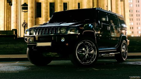 Hummer h2 черный