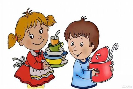 Дежурство по столовой в детском саду