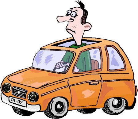 Смешные рисунки автомобилей