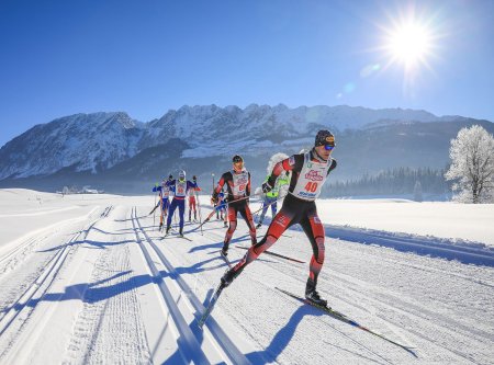 Профессиональный лыжник