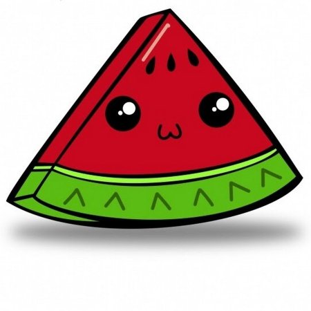 Арбуз с глазками