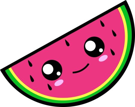 Арбуз с глазками