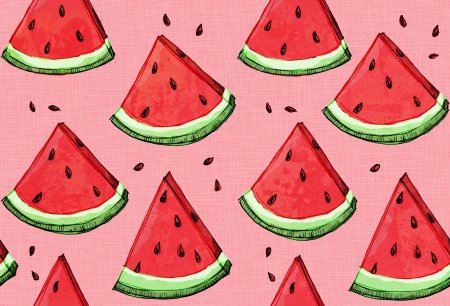 Арбузный фон