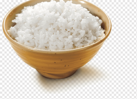 Рис в тарелке