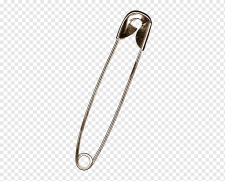 Скрепка булавка